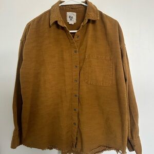 Billabong Mustard Button-Up Shirt